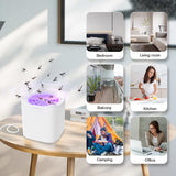 1 x RAW Customer Returns Insect killer, USB electric fly trap, mosquito trap mosquito lamp, mosquito killer lamp with light, fruit fly trap for kitchen indoor outdoor - RRP €16.85