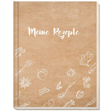 1 x RAW Customer Returns Recipe book for writing yourself in a practical A5 format - Practical with register and hardcover - Also ideal as a gift - from Sophie s Card World - RRP €10.07