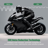 1 x RAW Customer Returns EJEAS Q8 Mesh 3.0 Motorcycle Intercom Communication System, Bluetooth 5.1 Motorcycle Helmet Intercom with CVC Noise Reduction and Music Sharing for 6 Riders Pack of 2  - RRP €204.64