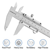 1 x RAW Customer Returns Spurtar caliper 150 mm analog caliper 1 20 Vernier reading 0.05 mm - precision stainless steel analog caliper with locking screw, thread table including case - RRP €19.27