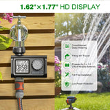 1 x RAW Customer Returns CROSOFMI Automatic Irrigation Control Unit Garden Sprinkler Timer Programmer IPX5 Waterproof Rain Delay Manual Watering Mode Child Lock Function - RRP €19.67