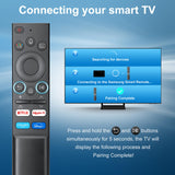 1 x RAW Customer Returns Voice Replacement for Samsung Smart TV Remote Control, Latest Updated Samsung Remote Control with Voice Function, with Netflix, Prime Video, Rakuten TV, Disney Buttons - RRP €25.2