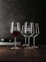 9 x Brand New EKM Living Spiegelau Nachtmann wine glass with engraving Style, Merry Christmas  - RRP €83.79