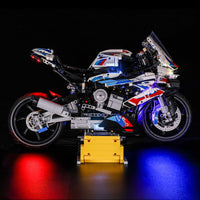 1 x RAW Customer Returns YEABRICKS LED Light for Lego-42130 Technic BMW M 1000 RR Building Blocks Model Lego Set Not Included  - RRP €26.99