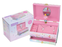 1 x RAW Customer Returns Jewelkeeper set with music box and girls jewelry - 3 magically designed gifts for young girls. Perfect for unforgettable birthday experiences - RRP €27.22