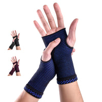 1 x RAW Customer Returns ABYON Wrist Support Compressive Wrist Bandages 2 Pack for Left and Right Handed Arthritis, Tendonitis, Sprain, Sports Protection for Men Women - RRP €16.13