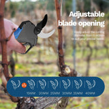 1 x RAW Customer Returns SWANSOFT 40mm Professional Electric Pruning Scissors, Sensitive Progressive Control and Adjustable Jaw, LED, 21V 2Ah 4Ah Lithium Battery, Cordless Shears for Vineyard and Olive Grove PRU-40 - RRP €312.41