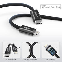 1 x RAW Customer Returns BOUTOP USB-C to Lightning Cable 2Pack 0.2M 0.2M , MFi Certified 20W Nylon Braided PD Charging Cable for iPhone 14 Pro, 14, 13 Pro, 13, 12 Pro, 12, SE 2020, 11, XR, XS ,X,8 series - RRP €10.52