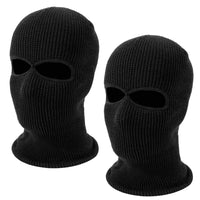 4 x Brand New TSLBW Ski Balaclava Balaclava 2 Pieces Winter Balaclava Knitted Warm Headwear for Cycling Skiing Outdoor Sports - RRP €96.0