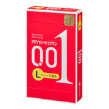 4 x RAW Customer Returns Okamaoto Condoms Zero One L size 0.01mm 3Pieces - RRP €67.84