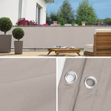 1 x RAW Customer Returns LOVE STORY Balcony Privacy Screen Balcony Wraps PES 0.9 x 8 m UV Protection Balcony Privacy Screen Waterproof Polyester for Outdoor Balcony Garden, Taupe - RRP €34.99