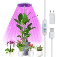 1 x RAW Customer Returns Plant lamp, EWEIMA 72 LEDs plant light, plant lamp LED full spectrum height-adjustable with timer 3 9 12 hours, 3 lighting modes and 10 brightness levels - RRP €20.16