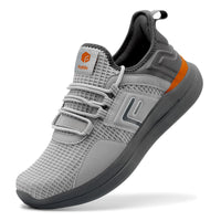 1 x RAW Customer Returns FitVille Extra Wide Running Shoes Men s Cushioning Road Running Shoes Comfortable Breathable Outdoor Jogging Shoes Non-Slip Sneakers Gray 44 EU X-Wide - RRP €69.56