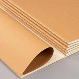 1 x RAW Customer Returns WUWEOT 30pcs A5 Kraft Paper Notebooks 21x14cm 60 Blank Pages 30 Sheets for Student Traveler Office School Notebook Journal for Writing Sketchbook Memos - RRP €28.99