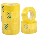 58 x Brand New Skyzone 8 Rolls Clear Adhesive Tape Transparent Packing Tape Sticky Tape Craft DIY Office Use Small Tapes 18mm 40m per roll - RRP €473.28