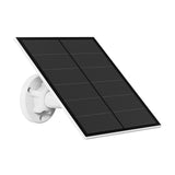 1 x RAW Customer Returns Solar panel for outdoor surveillance camera, 5W solar module for DC 5V outdoor battery camera, solar panel with micro USB and USB-C connection, adjustable bracket, IP65 waterproof, 9.8ft cable - RRP €23.18