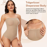 1 x RAW Customer Returns Joyshaper Shapewear Women s Tummy Control Body Shaper String Strapless Bodysuit Thong Shaping Body Tummy Control Corset Shaping Bodysuits Shape String Body Thong Corset Body Figure-Shaping Underwear Beige L - RRP €27.99