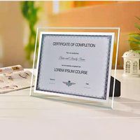 1 x RAW Customer Returns Houstimi 2 Pack Silver A4 Picture Frame Certificate Frame 21x29.7cm Glass Document Frame Diploma Graduation Poster Frame Photo Display Stand for Table Top - RRP €26.47