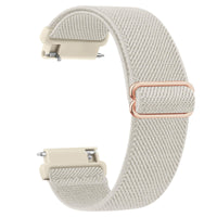 2 x Brand New Wanme Nylon 20mm Watch Straps, Quick Release Bracelet, Breathable Braided Replacement Straps, Adjustable Bracelets, Sport Replacement Strap for Women Men, Starlight - RRP €14.08