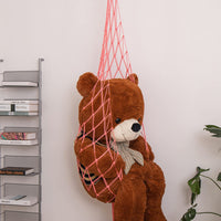 3 x RAW Customer Returns Macrame Stuffed Animal Net Hammock Small Plush Toys Large Corner Wall Hanging Organizer for Kids Bohemian Woven Decor Display Stuffed Animals Net - RRP €59.97