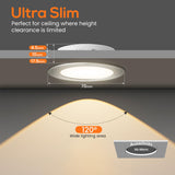 1 x RAW Customer Returns ALUSSO LIGHTING LED recessed spotlight 12V, 3000K 4000K 6000K LED spot 12V, 4W 270LM recessed spotlights LED 55-58mm for motorhome mirror cabinet caravan van wardrobe, nickel set of 6 - RRP €34.99