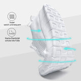 1 x RAW Customer Returns Men s Running Shoes Sports Trainers Running Sneakers Sports Lightweight Gym Casual Fitness Trail Tennis Basketball Fitness Jogging White 45 - RRP €58.8