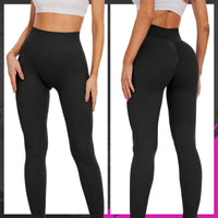 1 x RAW Customer Returns HIPOWER Scrunch Butt Leggings Women s High Waist Sports Leggings Booty Push Up Pants Elastic Sports Leggings Gym Sports Pants Fitness Opaque Yoga Long - RRP €18.14