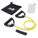 1 x RAW Customer Returns REEHUT Resistance Band, Band with Handles, Resistance Band for Men Women, Body Building, Workout, Crossfit for Home Gym - with Door Anchor and Handle Grip - Atomic - RRP €16.06