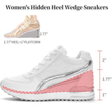 1 x RAW Customer Returns KOWAYI Women s Sneakers Wedges with Wedge Heel 7cm Lightweight Platform Sneakers Walking Shoes Breathable Women s Sneakers Casual Shoes Comfortable Sports Shoes with Wedge Heel White 38 - RRP €43.02