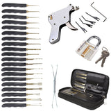 1 x RAW Customer Returns Sky-Welle 32 pcs Lockpicking Pick Set Lock Cracking Opener Lock Picks Locksmith Pick Gun - RRP €29.66