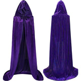 28 x Brand New Winwild Purple Cape with Hood, 190 cm Velvet Cape Halloween Cape Vampire Costume Adult for Carnival Cosplay Costume XXL, Purple  - RRP €531.44