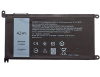 1 x RAW Customer Returns WDXOR battery for Dell Inspiron 13 5368 5378 5379 7368 7378 14-7460 Inspiron 15 3583 3793 5565 5567 5570 5575 5568 5578 7560 7570 7579 7569 17 5767 5770 5775 7378 7460 7580 Inspiron 17 5765, 5767 - RRP €30.37