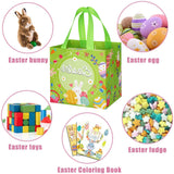 1 x Brand New Pack of 12 Easter egg hunt bags with handles, Easter bags for filling, reusable Easter gift bags, Easter bags, multifunctional Easter bags, gift bags, presents, party accessories - RRP €17.64