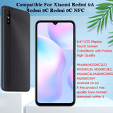 1 x RAW Customer Returns YHX-OU 6.53 Black Display Frame for Xiaomi Redmi 9A Redmi 9C Redmi 9C NFC Full LCD Screen Touch Assembly Replacement with Installation Tool Redmi 9A Redmi 9C Tempered Glass - RRP €30.08