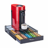 1 x RAW Customer Returns Rice rat for Nespresso capsule holder Vertuo capsule holder for Vertuoline capsules 50 capsules  - RRP €36.37