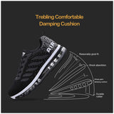 1 x Brand New tqgold sports shoes men women running shoes sneakers sneakers lightweight shoes black, 38 size - RRP €33.13