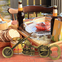 3 x Brand New Punvot Motorcycle Bottle Opener, Motorcycle Beer Opener, With Beautiful Gift Box and Greeting Card, Gifts for Motorcyclists Christmas Gifts Birthday Gift for Men, Dad, Husband, Boyfriend, Grandpa - RRP €61.2