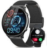 1 x RAW Customer Returns Fitonme Smartwatch Women Men with Phone Function, 1.39 Inch HD Touchscreen Fitness Watch, IP67 Waterproof, with Pedometer Heart Rate Monitor Sleep Monitor, 120 Sports Modes Wristwatch for Android iOS - RRP €58.07