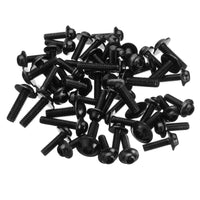 1 x RAW Customer Returns Motorcycle Fairing Bolts Fastener Kit Clips Screw for Yamaha YZF R6 1999 2000 2001 2002 - Black - RRP €13.6