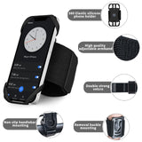 1 x RAW Customer Returns HLOMOM mobile phone bag jogging, mobile phone holder 3 in 1 sports armband mobile phone bicycle mobile phone holder 360 rotating removable compatible with iPhone 15 14 13 12 11 Pro Max Pro X XR XS - RRP €17.59