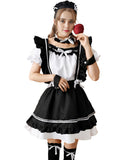 5 x Brand New Lakobsy French Maid Dress Women Sweet Maid Outfit Costume Lolita Cosplay Dress for Carnival Halloween Costume - RRP €176.4