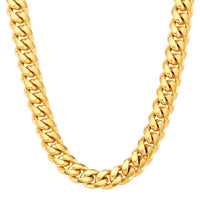 1 x RAW Customer Returns VEXXS Flat Curb Chain Necklace12 - RRP €57.47