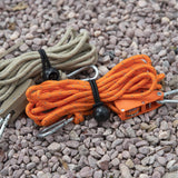 1 x RAW Customer Returns BYZANDQI tensioning rubbers with ball 50 pieces, tent rubbers with ball 10 cm, tarpaulin tensioners rubber tensioners expander loops rubber loops for tarpaulins tent banner net pavilions - RRP €19.15