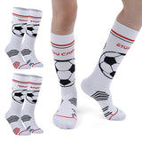 1 x RAW Customer Returns cheap4uk Football Socks 2 Pairs Grip Socks Football Sports Socks for Children Outdoor Sports Running Socks Compression Elastic Socks, Non-Slip, Breathable, for Basketball L, Red  - RRP €8.05