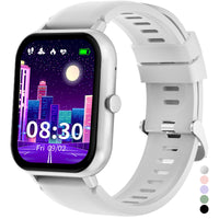 1 x RAW Customer Returns JUBUNRER Smartwatch Kids Boys Girls Children s Watch Heart Rate Sleep Pedometer Alarm Clock Sport Game IP68 Waterproof Fitness Tracker Fitness Watch Children Watch Smart Watch Kids for Teenager Gifts - RRP €38.3