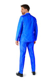 1 x RAW Customer Returns Suitmeister Party Costumes for Men - Solid Color Suit for Costumes for Carnival, Halloween Parties and Theme Parties - Blue, Size L - RRP €45.32