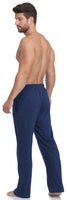 1 x RAW Customer Returns Rudder Comfortable Pajama Pants for Men, Warm 100 Cotton Men s Clothing TPP-002 Dark Blue, XXL  - RRP €22.99