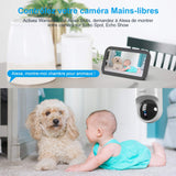 1 x RAW Customer Returns wansview indoor surveillance camera, WiFi IP camera 2K for baby, pet with privacy area, two-way audio, 2.4 GHz WiFi, compatible with Alexa Q6 - RRP €33.99