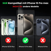 1 x RAW Customer Returns Nillkin iPhone 15 Pro Max case with camera protection 6.7 inches , CamShield Pro iPhone 15 Pro Max mobile phone case with sliding camera cover, slim stylish bumper case for iPhone 15 Pro Max, black - RRP €16.13