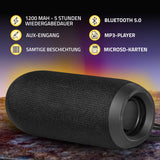 1 x RAW Customer Returns Defender Bluetooth Speaker Enjoy S700, Portable Music Box Bluetooth 5.0 with True Wireless Stereo, Hands-Free Function, Bluetooth Box with FM Radio, USB MicroSD for Home and Garden - RRP €22.18